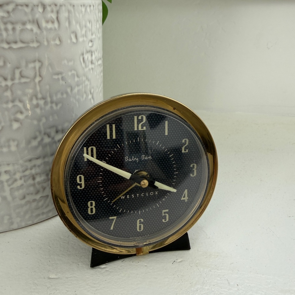 Vintage Westclox Baby Ben Alarm Clock